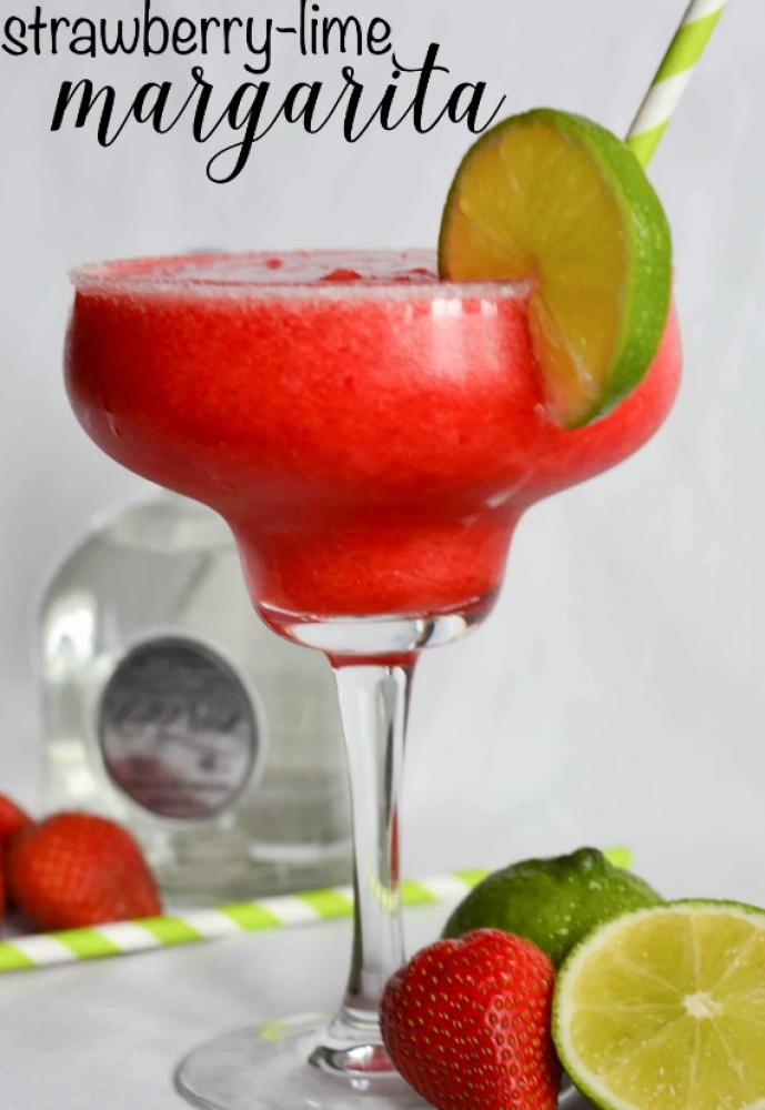 Strawberry Lime Margarita